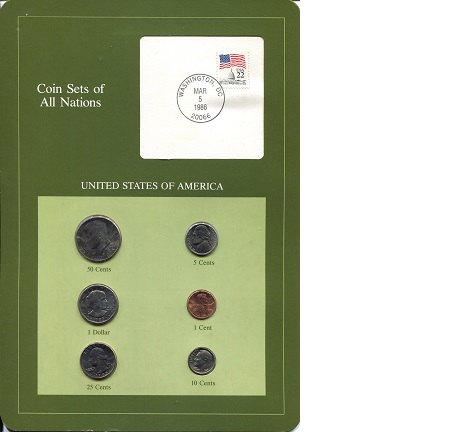 USA - Current Issues 1-1 Cents-Dollar UNC (Board may have some wear)